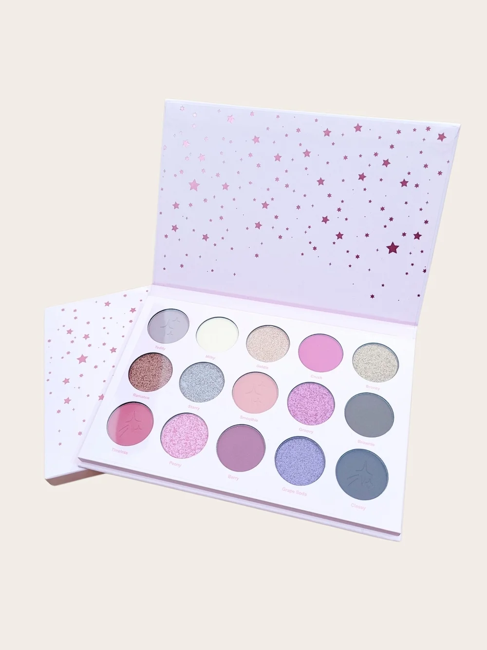 NIB MOONSLICE BEAUTY Celestial Crush Eyeshadow Palette 15 Colors Limited Ed